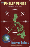 The Philippines, Crossroads of the Orient Vintage Travel Poster