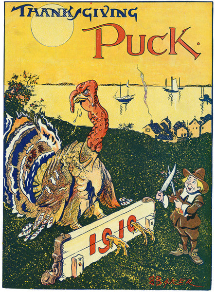 Thanksgiving Puck: 1910