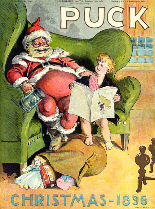 Puck Christmas 1896