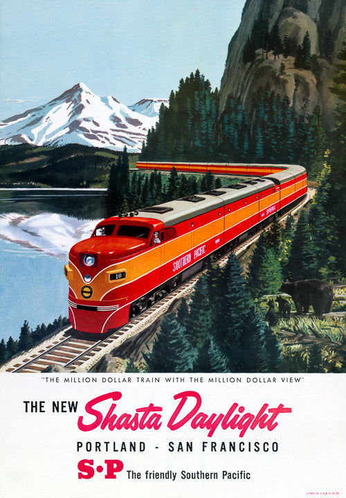 The New Shasta Daylight Portland - San Francisco