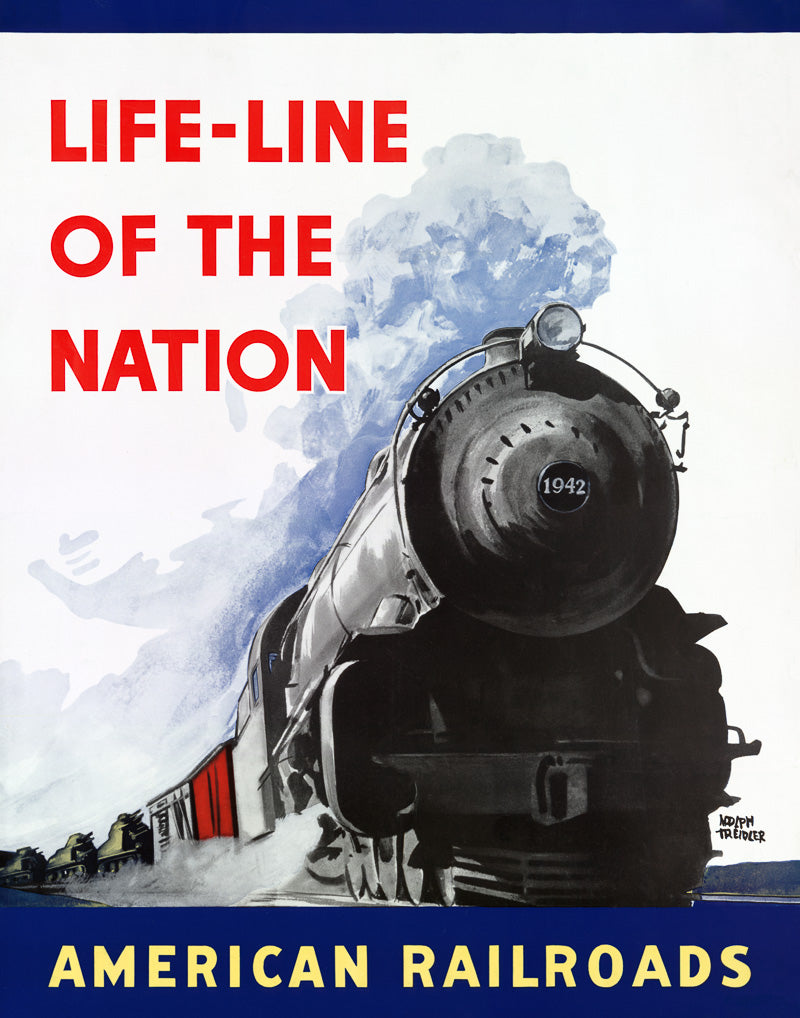 その他 Railroads: Lifeline of the Nation [DVD] American Railroads: Life-Line of the Nation – Vintagraph Art
