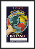 First See Ireland framed travel poster