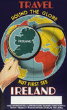 First See Ireland travel poster