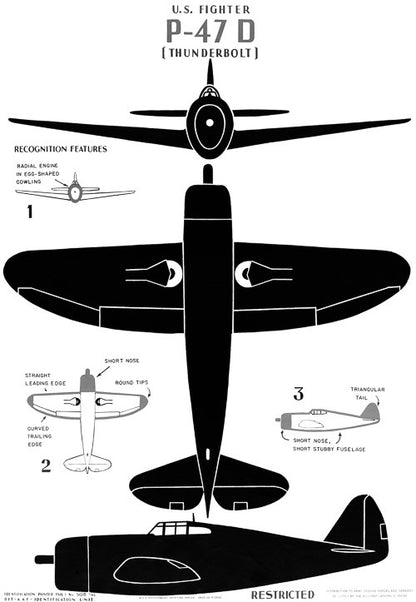 U.S. Fighter P-47 D "Thunderbolt"