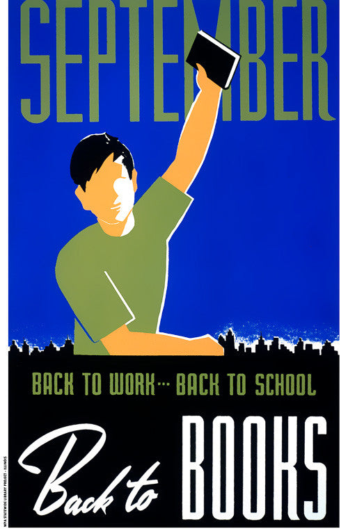 Back to work: Back to books