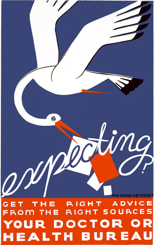 Expecting? Get the Right Advice poster