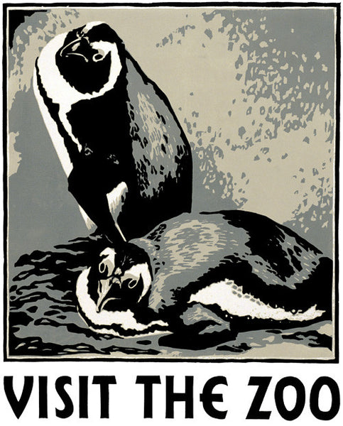 Visit the Zoo: Penguins poster