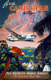 Fly to the Caribbean by Clipper poster