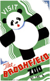 Visit the Brookfield Zoo Panda poster