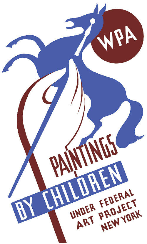 WPA Paintings by Children