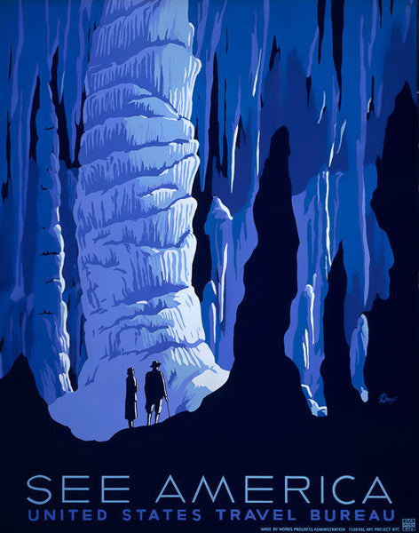 See America National Park poster