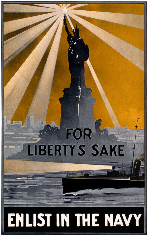 For Liberty's sake - Enlist In The Navy