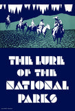 The Lure of the National Parks poster