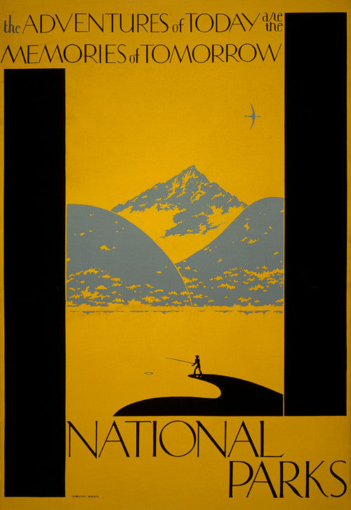 The Adventures of Today National Parks poster