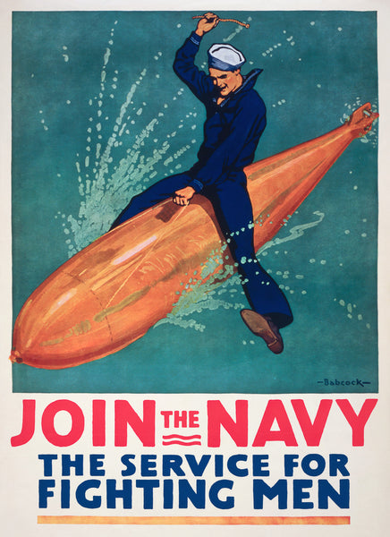Join the Navy poster