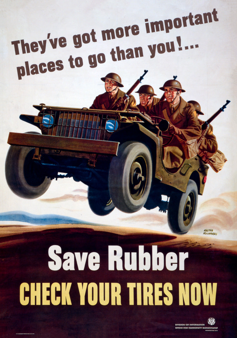 Save Rubber: Check Your Tires Now