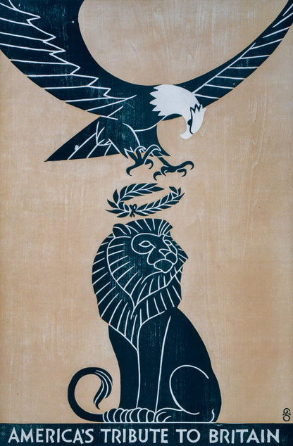 America's Tribute to Britain poster