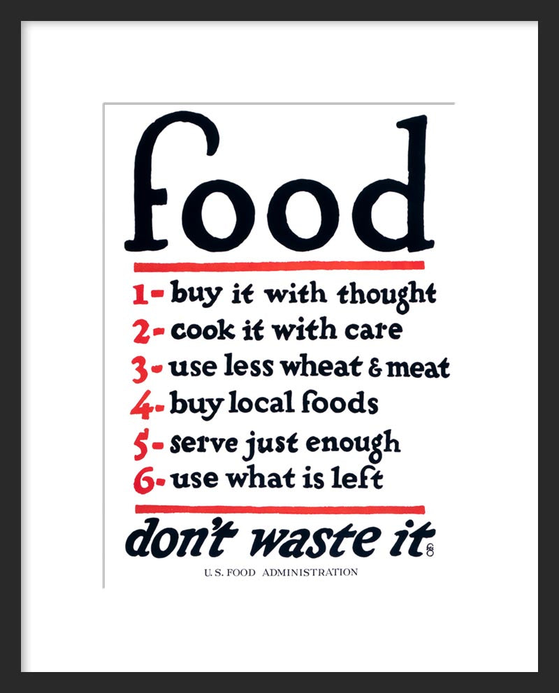 Food: Don't Waste It