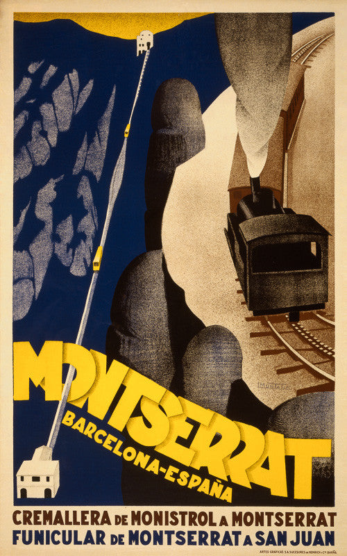 Montserrat Vintage Travel Poster – Vintagraph Art