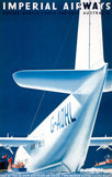 Imperial Airways - Europe, Africa, India, Far East, Australia Vintage Travel Poster