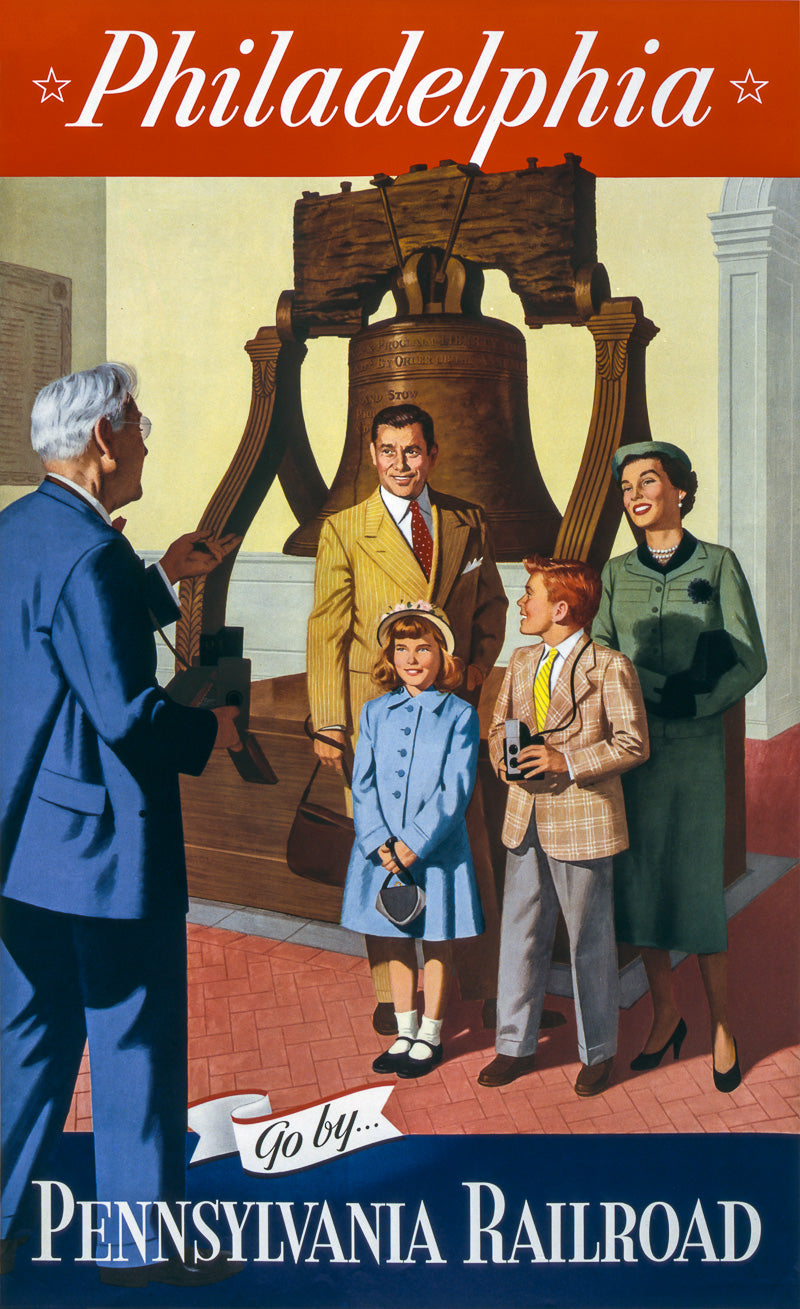 Philadelphia - Go by Pennsylvania Railroad