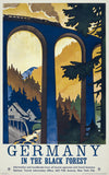 Germany: In the Black Forest travel poster