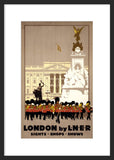 London by L.N.E.R. poster framed