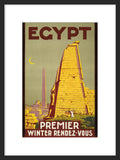 Egypt: Premier Winter Rendez-vous framed poster
