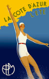 La Côte d'Azur - French Riviera poster