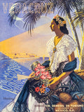 Veracruz, Mexico travel poster