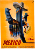 Mexico Vintage Travel Poster