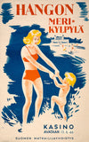 Hangon Meri-Kylpyla (Hanko, Finland Sea Spa) poster