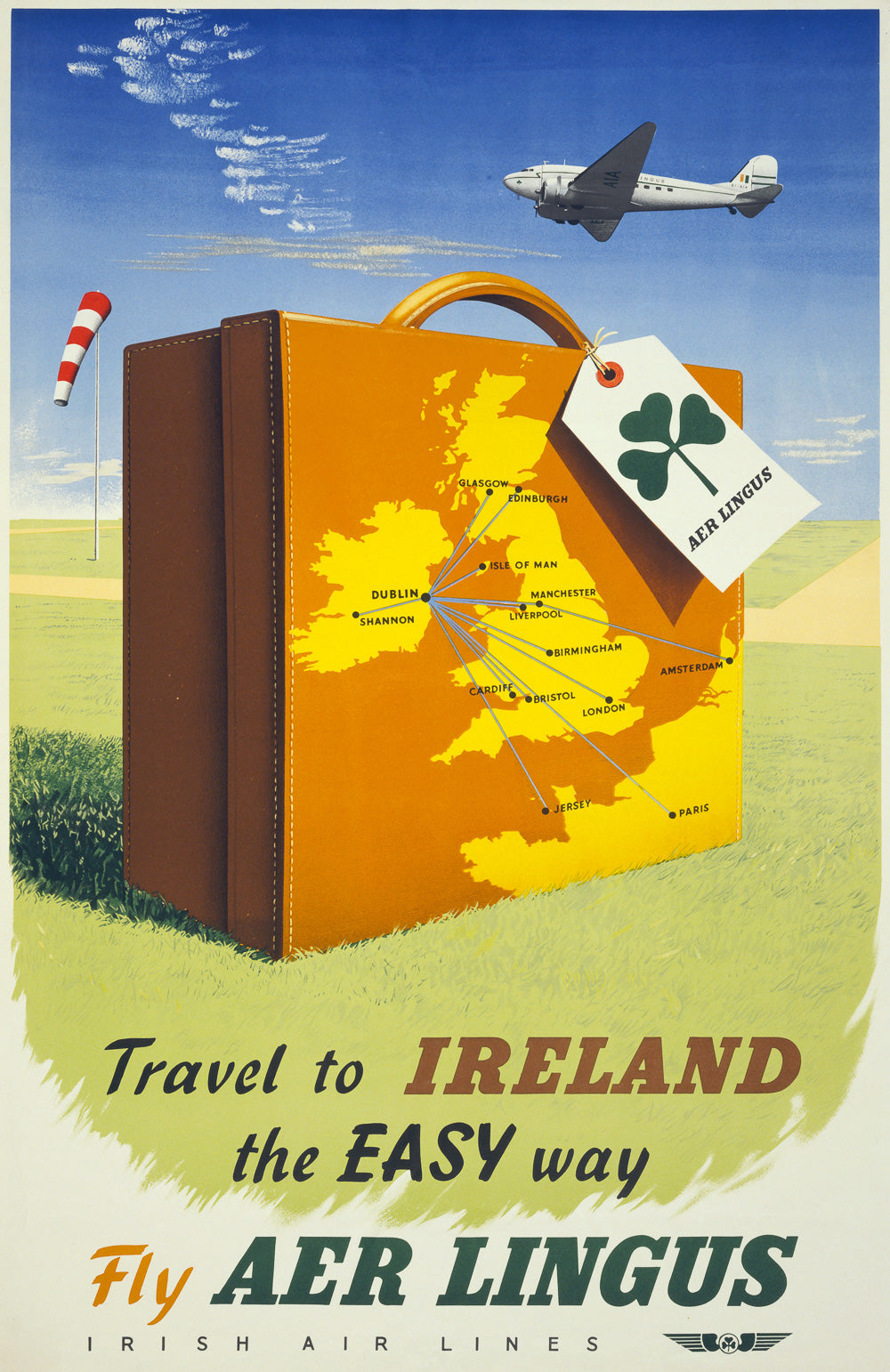 Travel to Ireland the Easy Way Poster