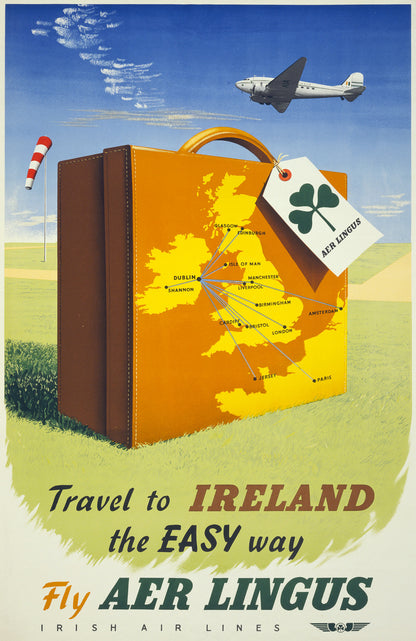 Travel to Ireland the Easy Way Poster
