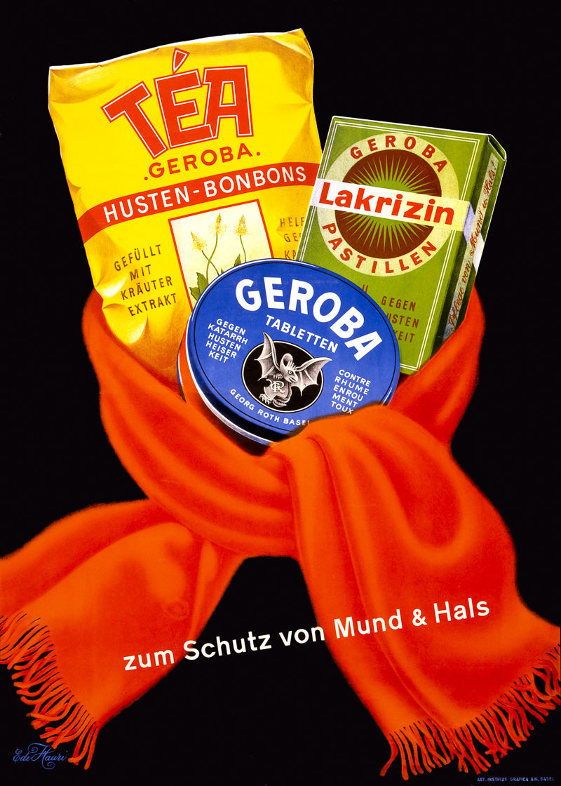 Geroba cold remedies poster