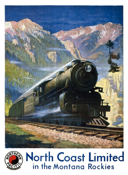 North Coast Limited Travel Poster