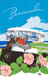 Vintage Bermuda  Vintage Travel Poster