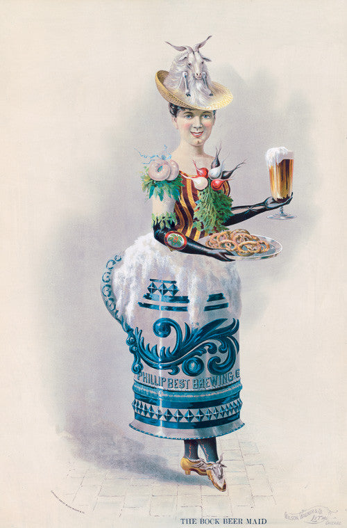 The Bock Beer Maid