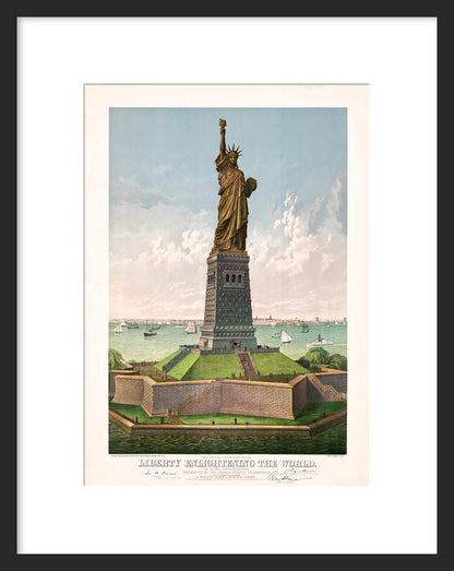 Liberty Enlightening the World framed poster