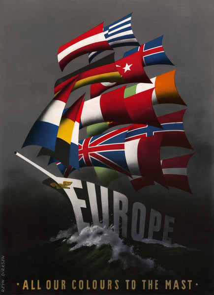 Europe: All Our Colours to the Mast poster