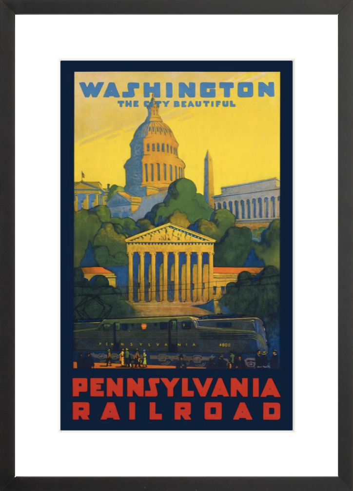 Washington, the City Beautiful Poster