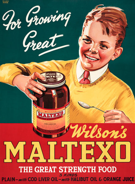 Wilson's Maltexo: For Growing Great – Vintagraph Art