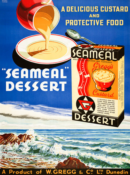 Seameal Dessert: A Delicious Food Produced from Seaweed
