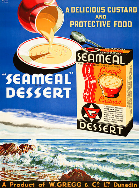 Seameal Dessert: A Delicious Food Produced from Seaweed