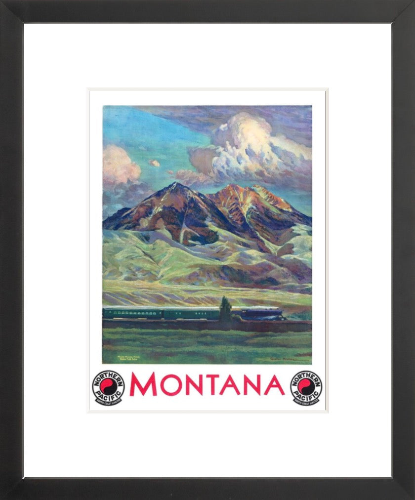 Montana Travel Poster