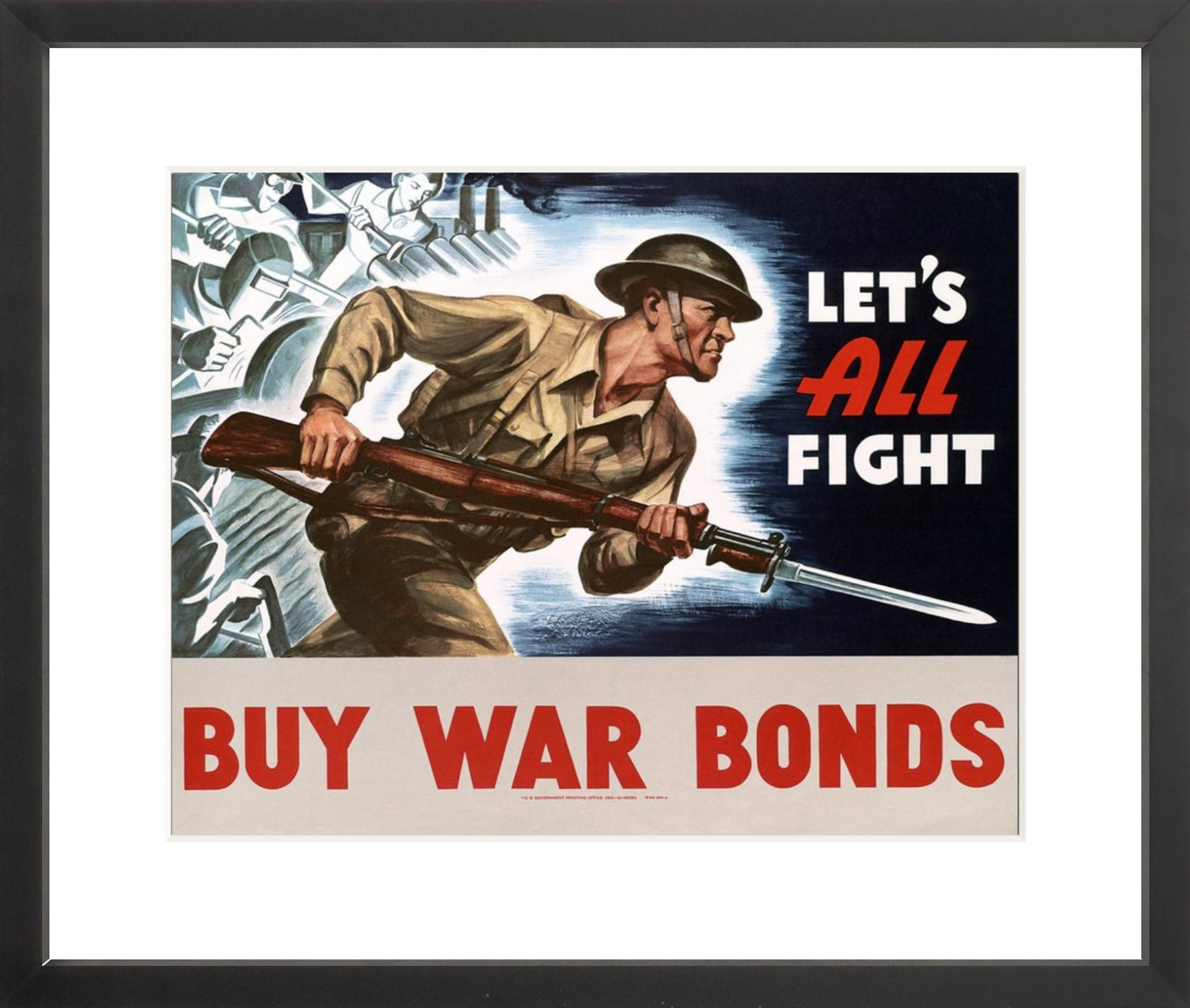 Let's All Fight: Buy War Bonds