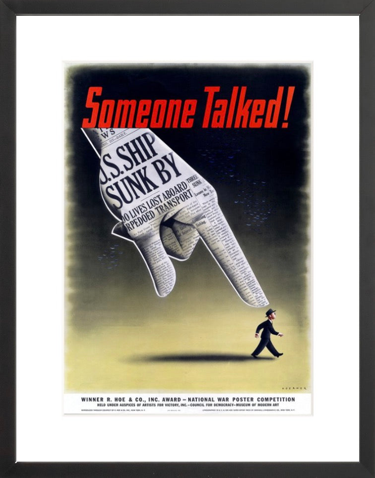 Someone Talked (Finger)