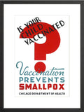 Is Your Child Vaccinated? Vaccination Prevents Smallpox