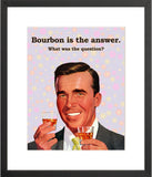 Bourbon is the Answer (Purple)