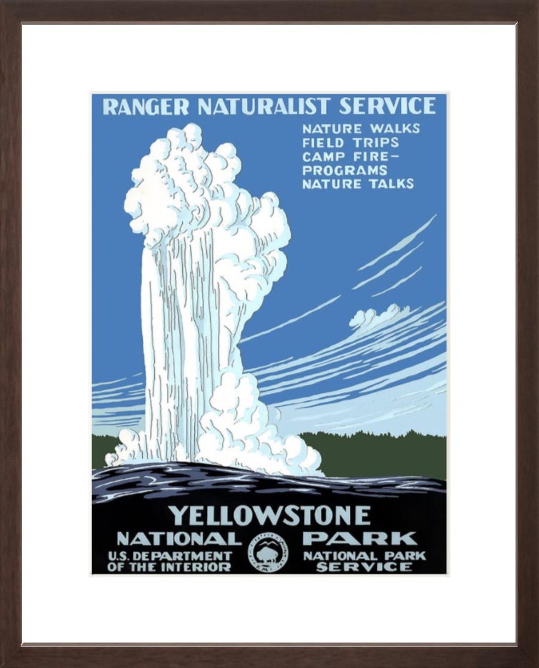 Yellowstone National Park WPA Poster, 1938 – Vintagraph Art